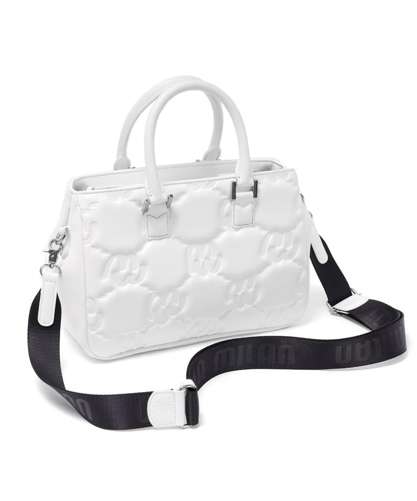 Miramilan Carina Mini Tote Bag, Men'sUnisexWomen's, No. 263501 (White)