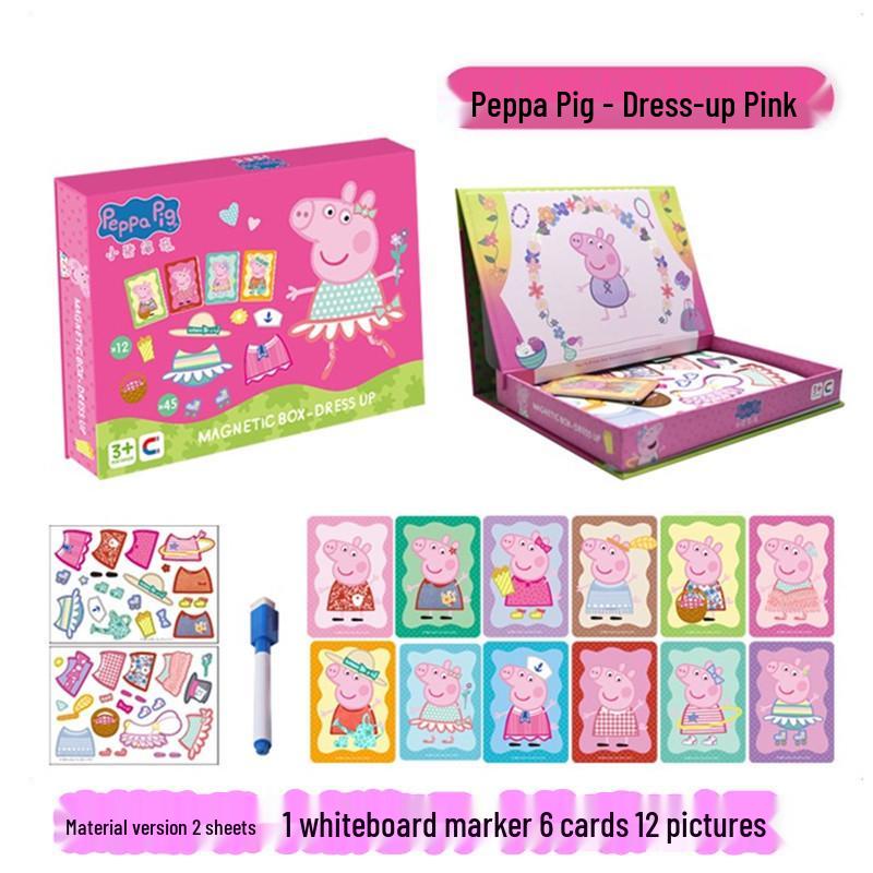 

Официальная магнитная игрушка-пазл для рисования «Свинка Пеппа», «Щенячий патруль» и «Ультрамен» для развивающего взаимодействия родителей и детей