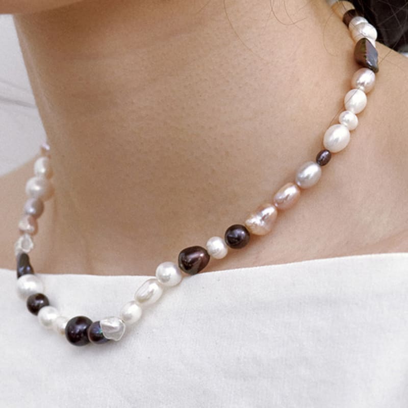 PEARLSONATE Blandat Pärlhalsband