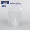 Large Transparent PVC ID Badge Holder with Lanyard for Work, Guest, Exhibition, and Conference