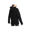 Nike Therma-Fit Logo Print Hooded Sweatshirt Women Sweatshirts Black DQ6237-010