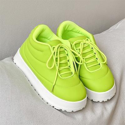 Scarpe da Ginnastica Casual da Uomo Verdi Originali alla Moda Scarpe da Designer di Strada Scarpe con Zeppa da Uomo Scarpe da Skateboard che Aumentano l'Altezza Sneaker Uomo