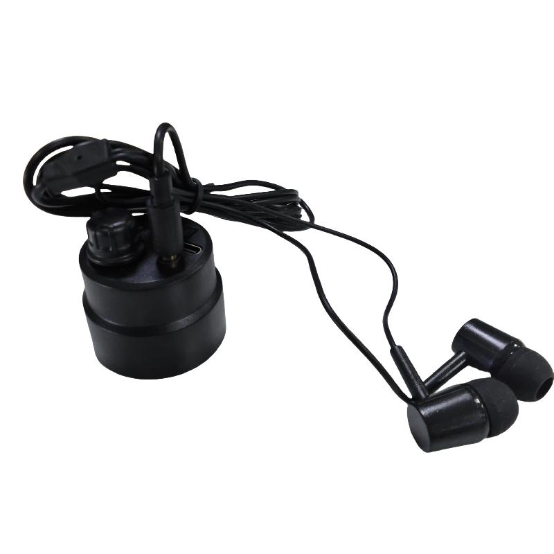 1 Set Water Cement Steel Pipe Wall Microphone Listen Detector Wall Pipe Leak Listen Detector Wireless 12Ma High Strength