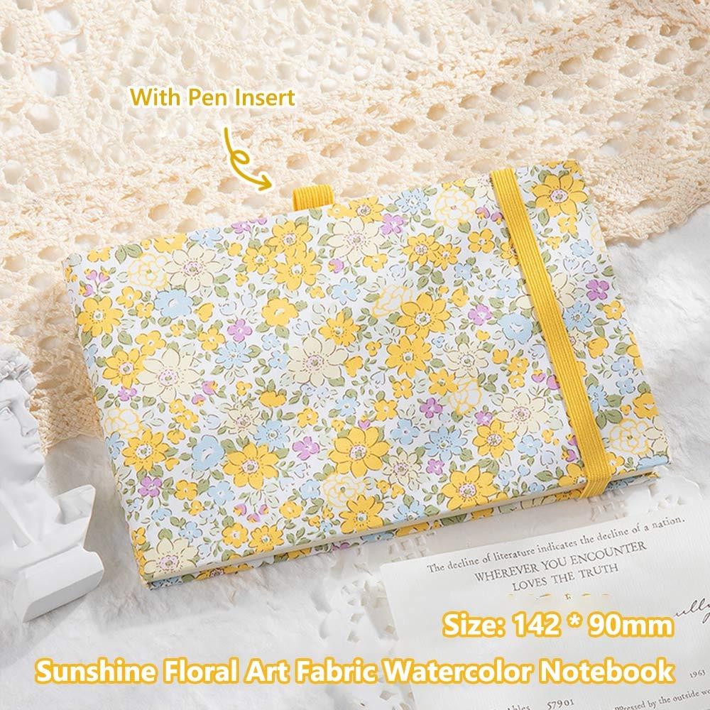 Neues Mini-Aquarell-Malbuch Quadratisch Verdickt 300g Taschen-Skizzenbuch Tragbares Zeichenheft Reise