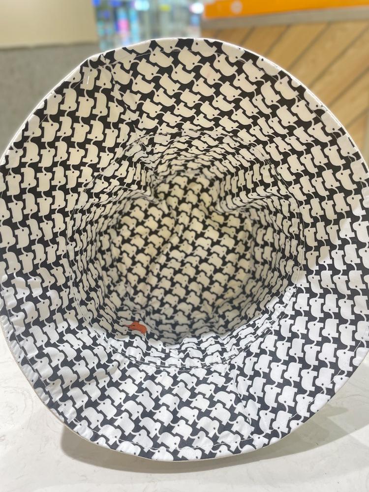 Elephant Embroidered Charming Fishing Cap Women Versatile Sun Protection Uv Protection Sun Hat Korean Style Casual Bucket Ch Hat