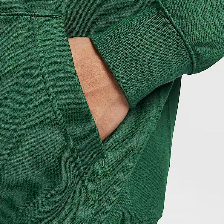 Nike Logo Hooded Comfortable Casual Sports Long Sleeve Sweatshirt Men sweatshirt Canyon-Green White HF1177-341