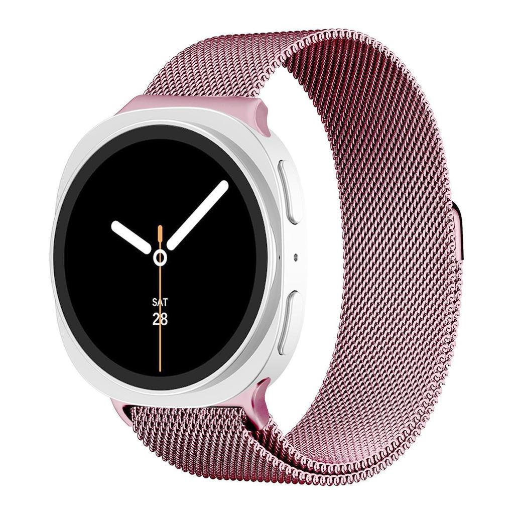 Compatible Samsung Watch8 Milanese Style Magnetic Stainless Steel Strap