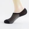 Men Summer Breathable Mesh Color Block Anti-slip Invisible Low Cut Boat Socks