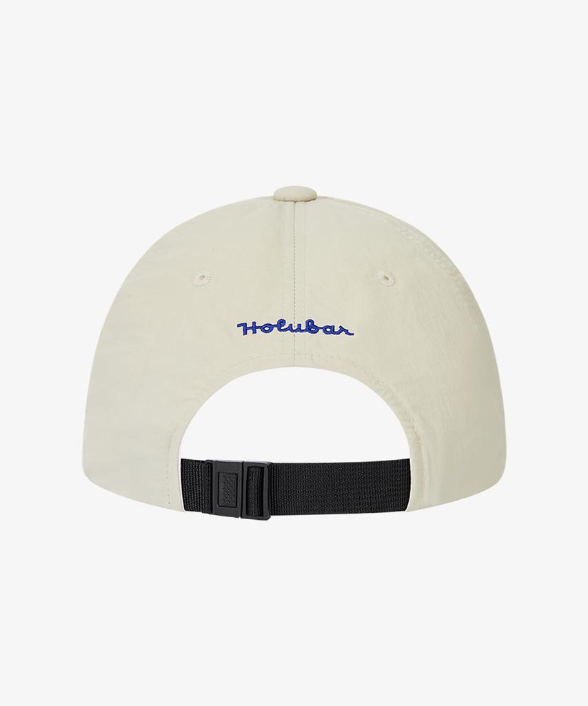 Holluba 6P Logo Nylon Cap Beige