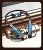 2025 High-Quality Bluetooth Sport Neckband Earphones with Long Battery Life, Card Slot, Wired Option, and Noise Reduction.