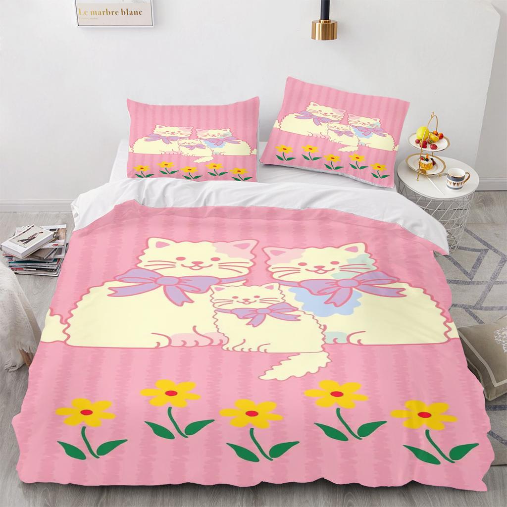 Wiggle Wiggle Duvet Cover Set Comforter Bedding 3D Children'S Bedding Set 3-Piece 1 Quilt Cover King Size