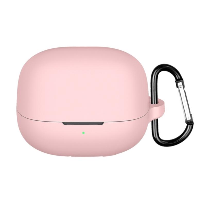 Wysokiej jakości silikonowe etui ochronne do słuchawek Buds5Pro Pyłoszczelna i odporna na wstrząsy osłona pudełka ładującego z karabińczykiem
