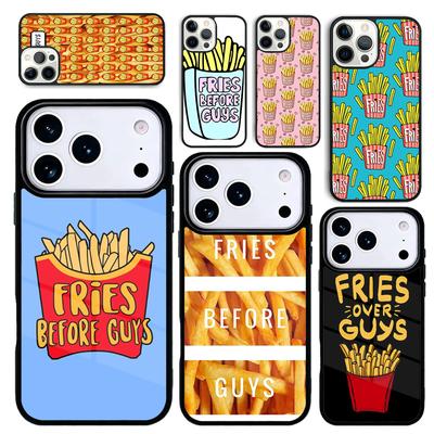 Capa Case for iPhone 17 Air 16 Pro Max 15 Plus 11 13 Mini 14 12 Back Phone Cover French Fries Before Guys