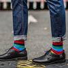 Mode Socken Streifen Männer Socken Bunte Business Baumwolle Socken Neuheit Sommer Kleid Crew Socken
