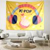 Kpop Wall Hanging Tapestry Wall Cloth Tapestries Decor Wall Bedroom Decoration