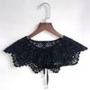 Hanfu Cloud Shoulder Embellishments With Flower Lace For Women Fashion Accessories