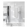 Yamazaki Jitsugyo Magnet Sanitary Silicone Sponge White W7.5 X D7.5 X H3cm Tower Floating Storage Washbasin for Cleaning 1842
