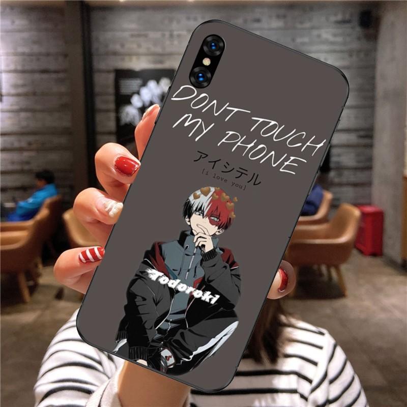 

Чехол для телефона Shoto Todoroki для Xiaomi Mi 12 11T 10T 9T Lite Pro Ultra Note 10 Poco F3 F4 X4 GT, мягкий черный чехол для телефона Xiaomi POCO M3 Pro