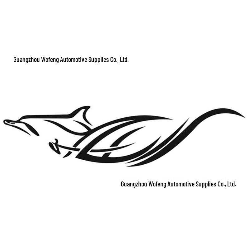 Universal Shark Car Sticker - Cartoon Animal Decal D390