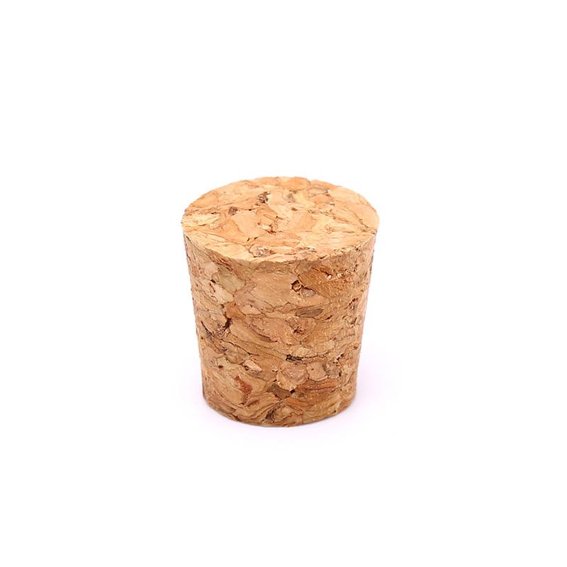 100Pcs Tapered Natural Cork Bottle Stoppers Wine Corks Crafts 18*15*20Mm