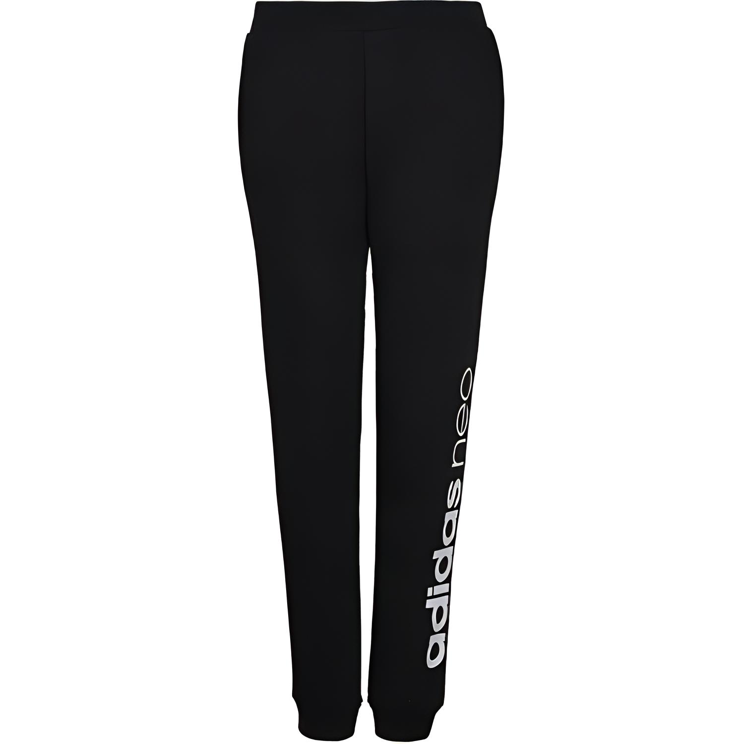 Adidas Neo W Ce Neo Flc Tp Simple Casual Comfortable Fashion Knitted Sports Pants Women bottoms Black CE3516 L