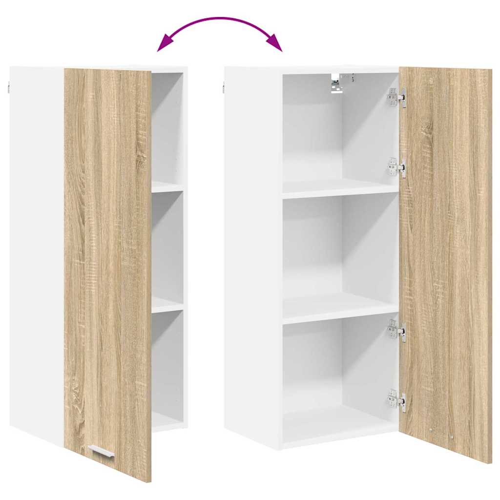 Hanging Cabinet Sonoma Oak 40 X 31 X 100 Cm Particleboard