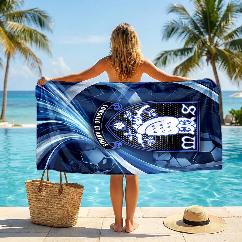 Asciugamano da Spiaggia Sheffield Wednesday Football Morbido Microfibra Asciugamano Estivo Asciugatura Rapida Assorbente per Spiaggia Piscina Viaggio