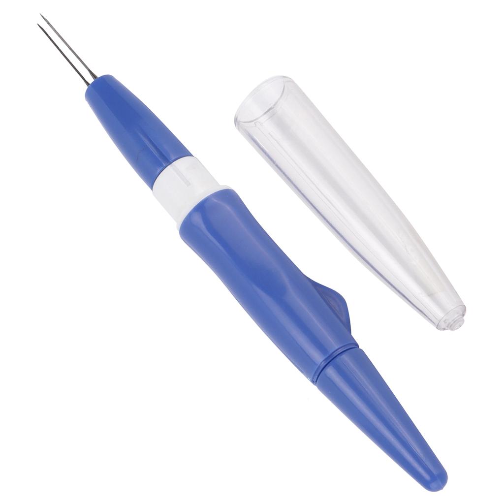 3‑Needle Felting Pen Comfortable Feel Felt Poke Needle for Household Use DIY StuffBlue