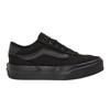 Vans Mens Brooklyn Canvas Low Cut Platform Shoes
