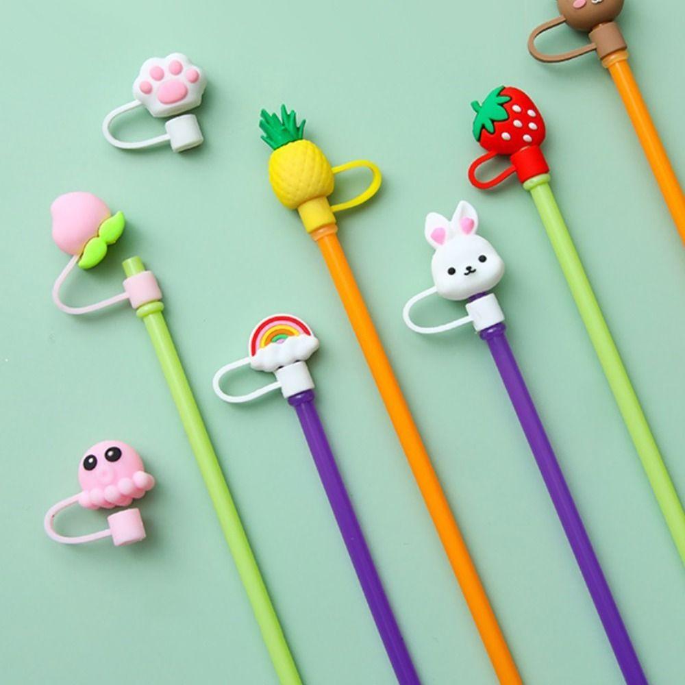 Splash Proof Silicone Straw Plug Cup Accessories Plugs Tips Cover  Cup Accessories