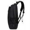 ZOLA Teen Backpack, 2 Compartments, Water Resistant, Black, 42x32x15cm, School Bag, Daily Commute
