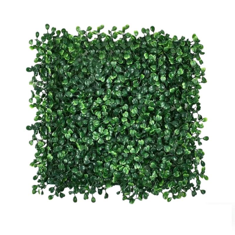 1PC 25X25cm Artificial Plants Grass Wall Panel Hedge for Indoor Outdoor Home Garden Decoration Fake Plant Grass Wedding Decorati