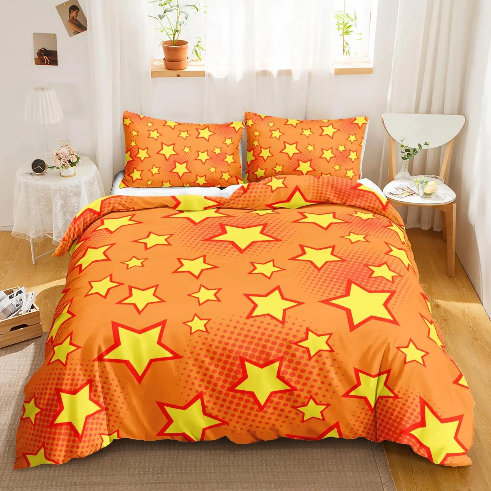 

Comforter Star Printed Bedding Set Queen Size Galaxy Boy Fantasy Universe Comforter Ultra-Soft Polyester Comforter (quilt)-EU Single(135*200cm)3pcs