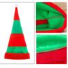 Claus Clown Cap Plush Ball Women Christmas Hats Red Green Striped Velvet Hats Korean Winter Caps