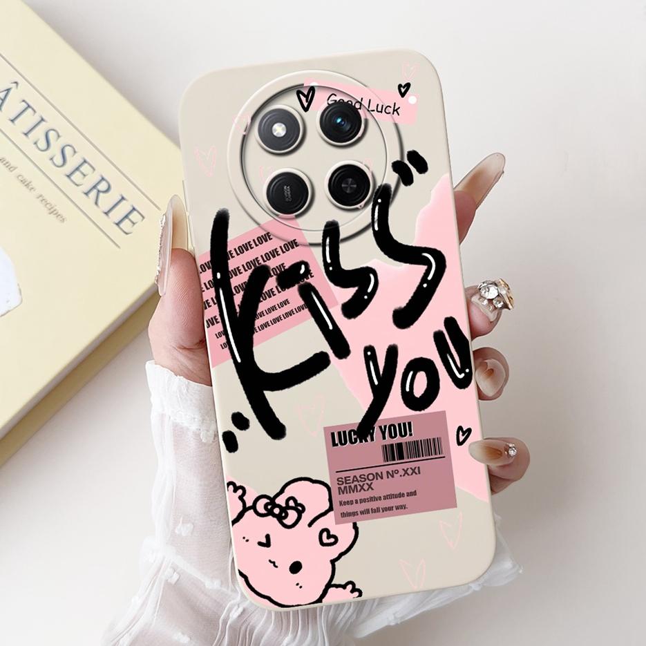 For Honor X9C Case Honor X60 Pro BRP-AN00 Cute Panda Cartoon Cover Soft TPU Phone Cass For Honor X9C HonorX60 Pro HonorX9C Shell