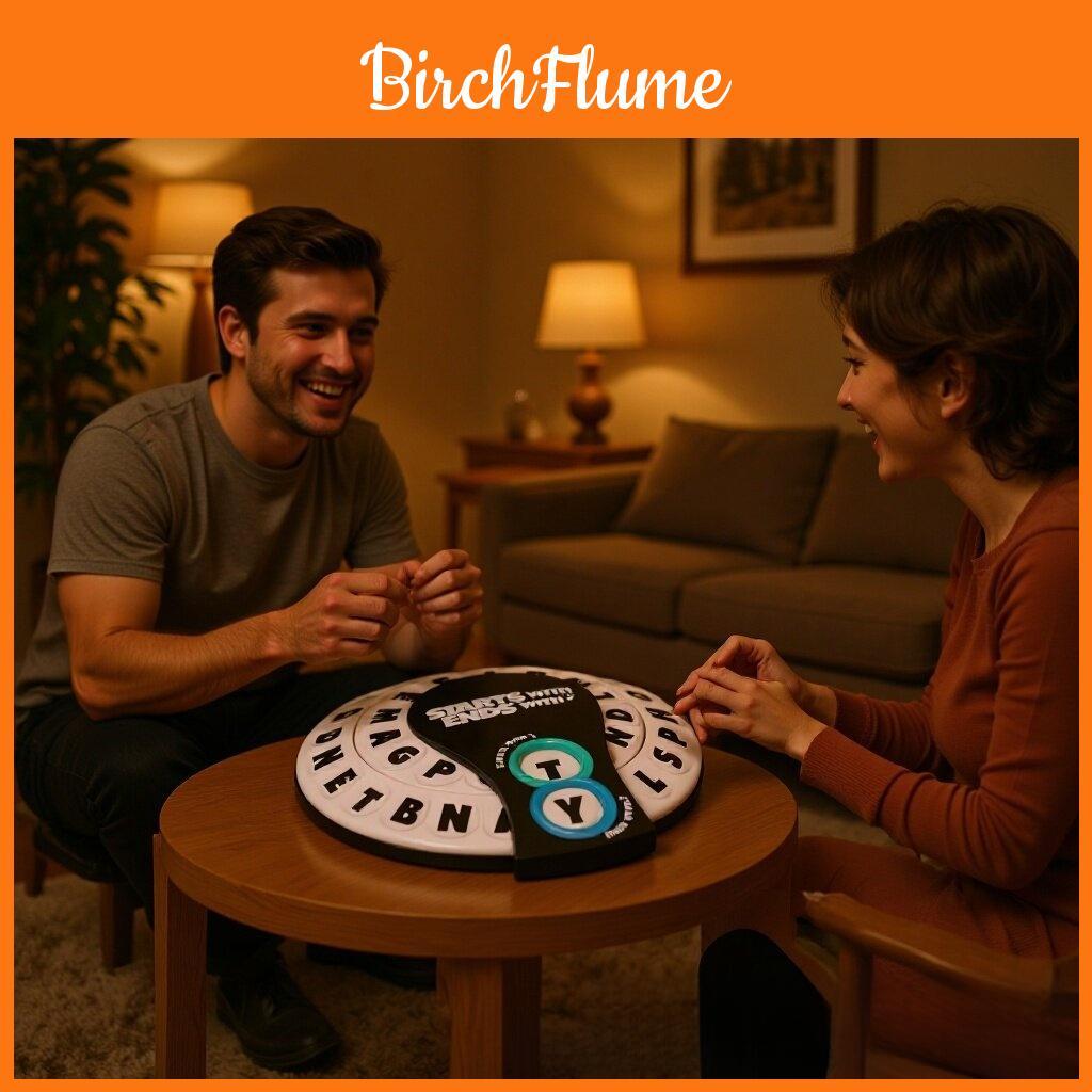 Gioco di Parole Spin And Shout Per Divertimento in Famiglia e Allenamento Cerebrale in Ambienti Interni