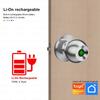 Smart Door Fingerprint Lock for Tuya Smart Lock with Bluetooth Door Lock Keyless Entry with Fingerprint and Tuya App