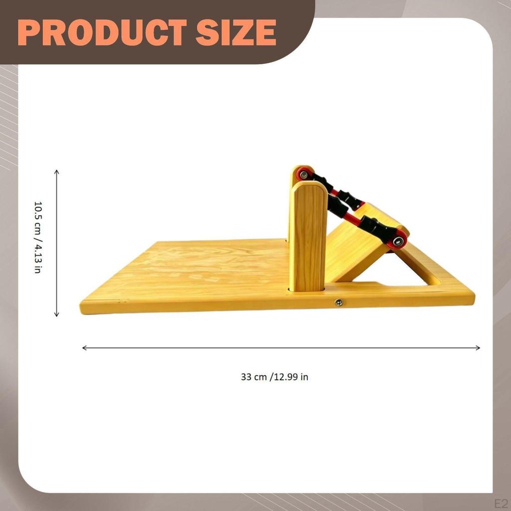 Foot Arch Support Exerciser Easy to Use Practical Improves Strength Professional Wood for Home Gym