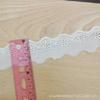 Classic Lace Accessories Flower Embroidery Cotton Hollow Wave Fabric