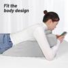 Prone Sleeping Pillow Memory Foam Bed Wedge Pillow Breathable Prone Position Pillow for Home Beauty Salon