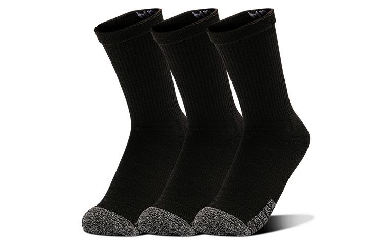 Under Armour Unisex Crew Socks 1346751-002 L
