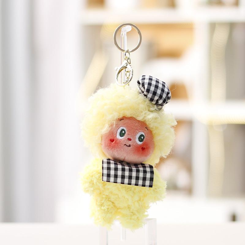 Cartoon Plush Doll For Children Kids Gift Girls Bag Charm Stuffed Toy