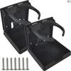 2PCS Adjustable Folding Drink Holder/Adjustable Cup Holder for Marine/Boat/Ca