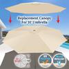 8 Arm OUTDOOR Umbrella Canopy Replacement Fabric Garden Parasol Roof For Sun Cover 3.77x9.84x9.84ft