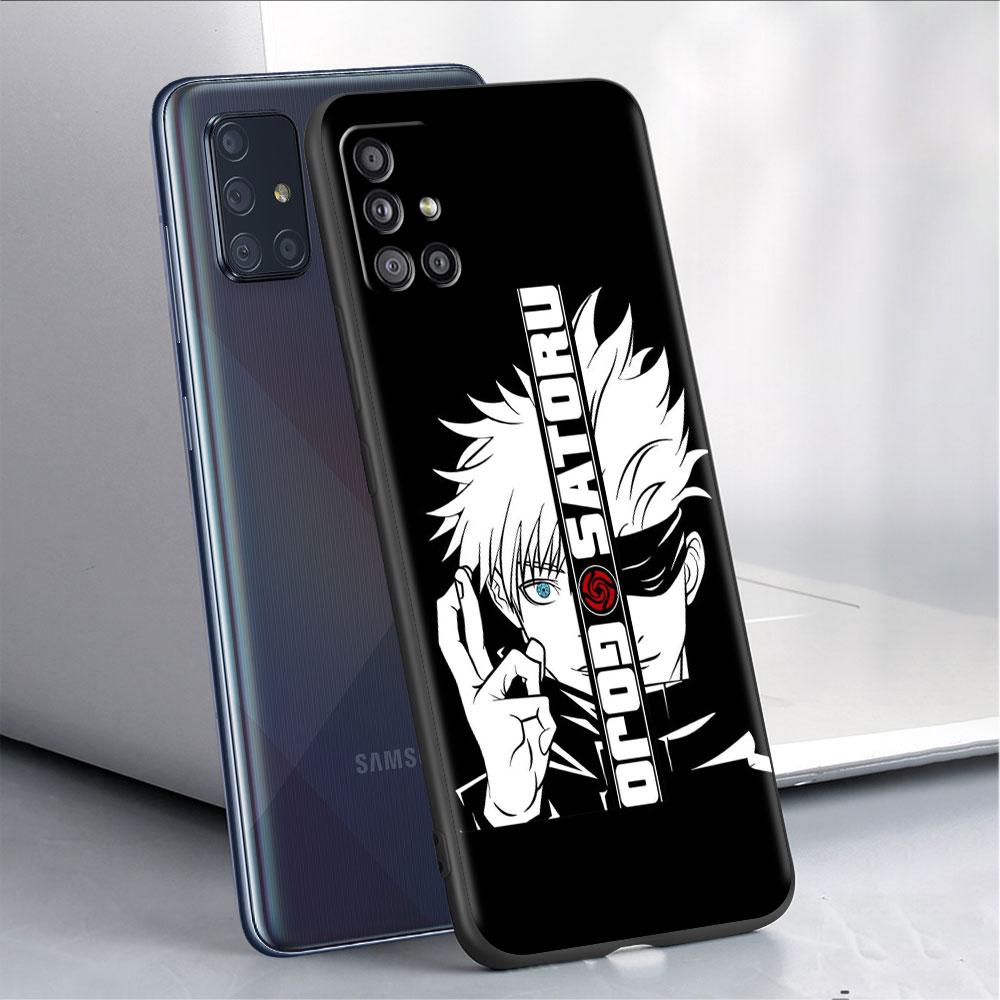 Case For Samsung Galaxy A52 A12 A51 A32 A21s A71 A53 A13 A32 A72 A31 A33 A22 A03 A41 Phone Cover Cute Jujutsu Kaisen