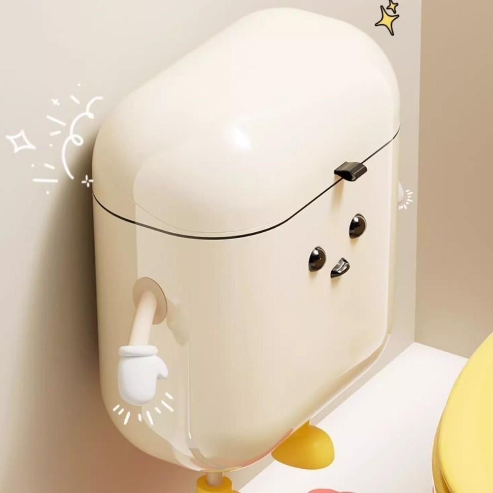 9L/12L Litter Bins Cartoon Wastebasket Cute Recycle Bin  Bathroom