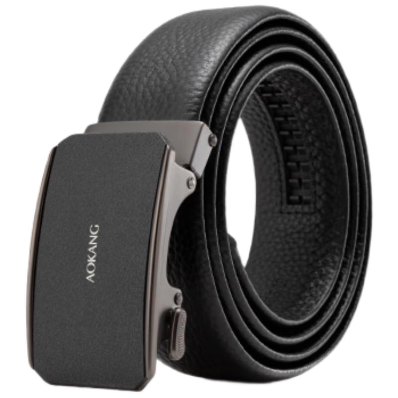 

Aokang Men s Automatic Buckle Top Grain Leather Belt 120cm and above