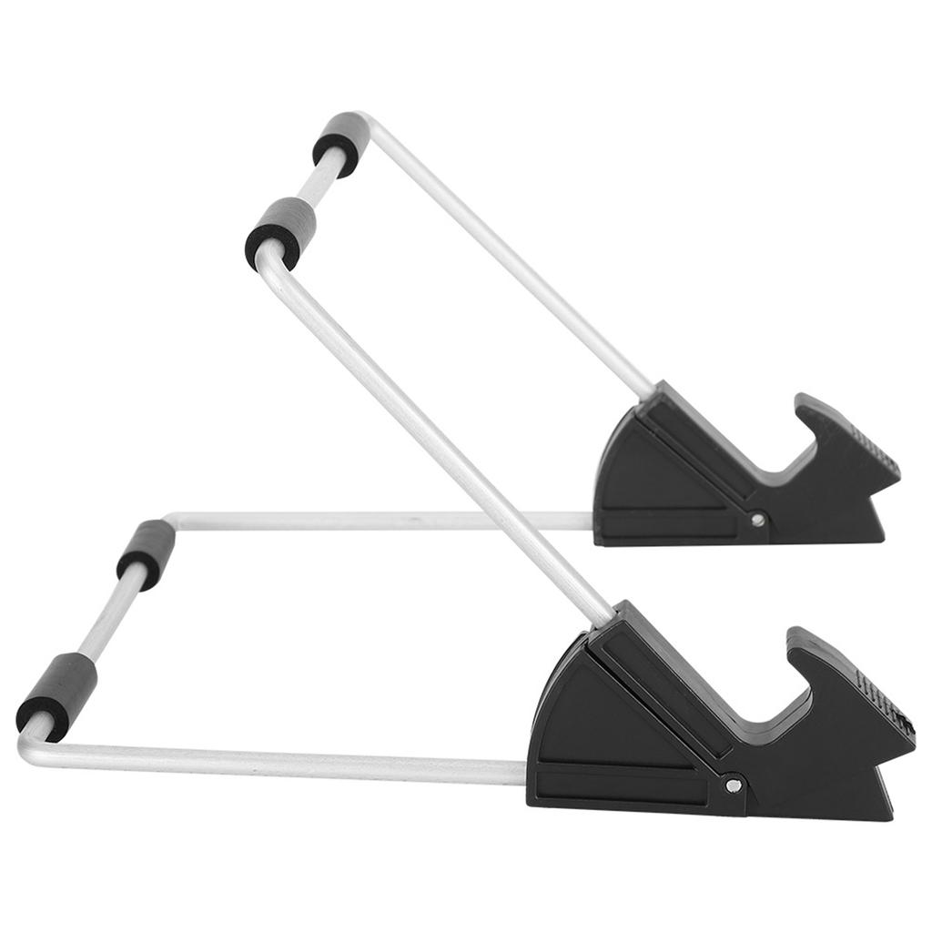 Nastavitelná podpora tabletu Ergonomický stolní stojan Inovativní odnímatelný skládací černý