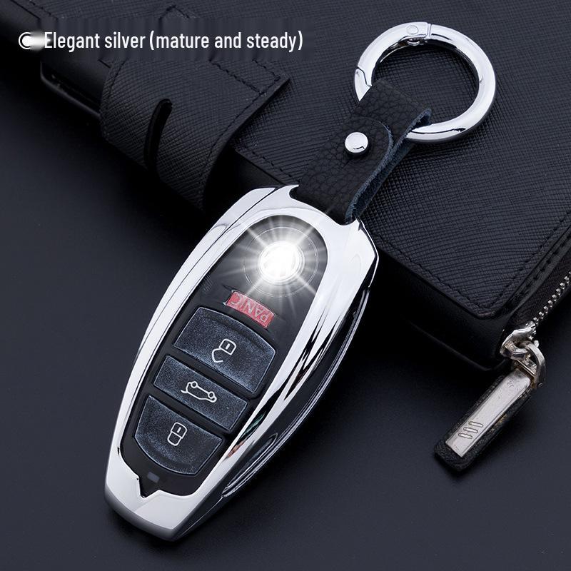 Volkswagen Key Case Cover for Touareg, Golf 7, Sportsvan, Lamando, Lingdu, Touron, Tiguan L (Women's Edition)