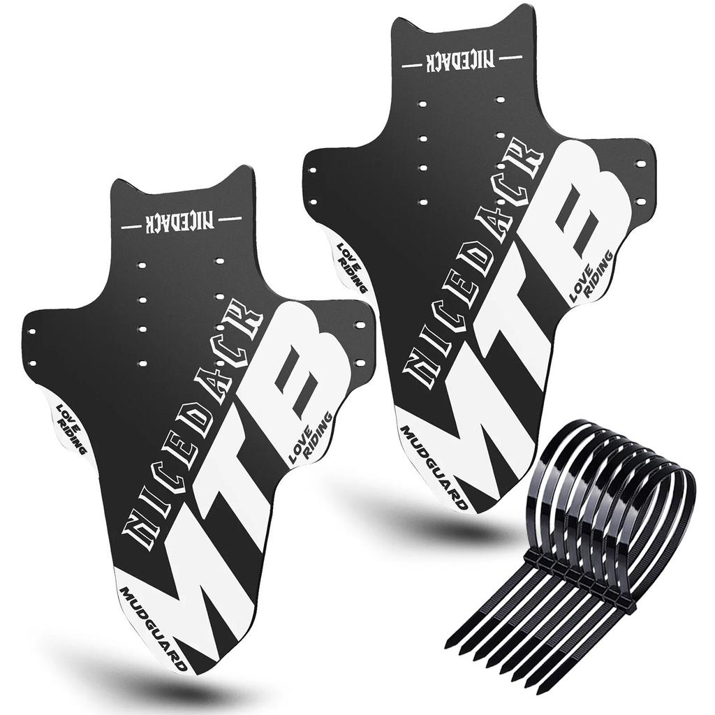 2PCS New 2022 Mud MTB guard Bicycle Mountain Road Bike Fenders Wings Cycling bike front fender cool Bicycle Accessories